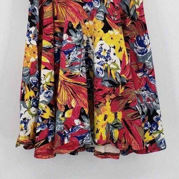 MINKPINK Floral Mini Dress Womens Size Large L Summer Beach - Picture 3 of 7